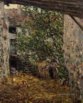  farm Painting - Farmyard Claude Monet